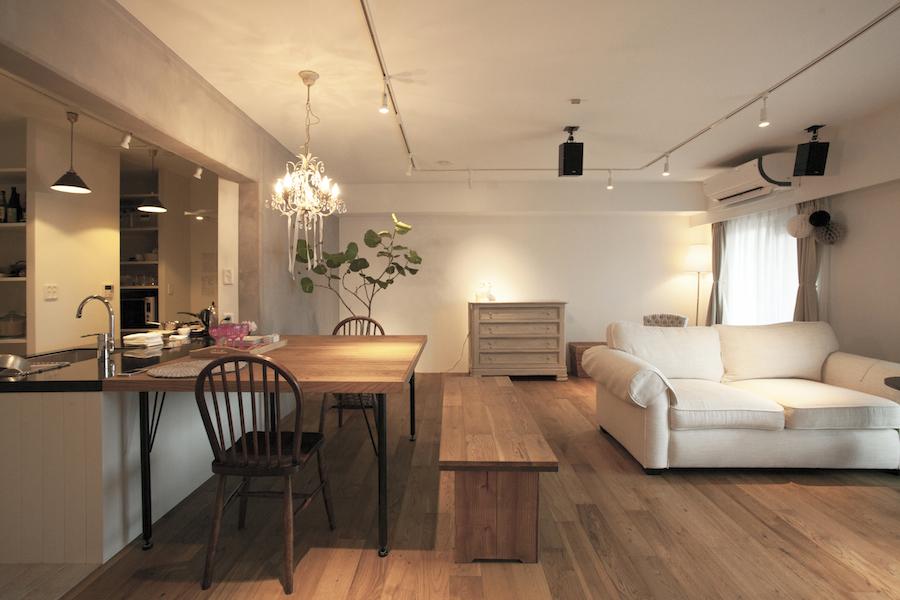 ゆとりある空間を活かしてのリノベーション事例