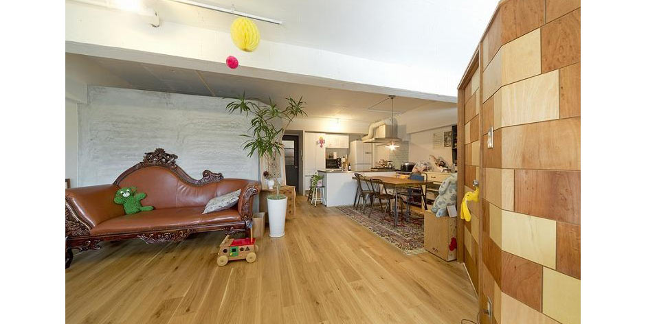 家の中に家？3LDKがワンルームに大変身のリノベーション事例