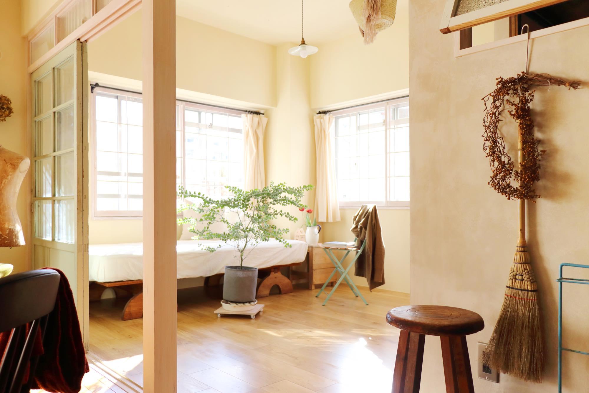 好きなアンティーク家具と暮らすのリノベーション事例