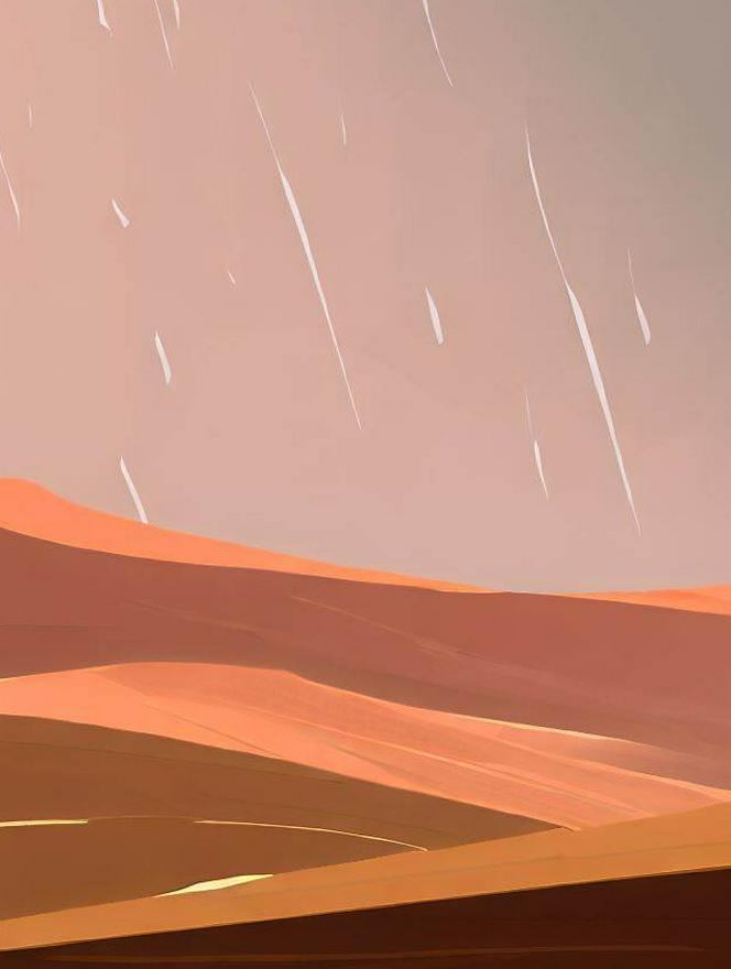 荒天到達不能極に雨が降る