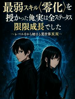 最弱スキル《零化》を授かった俺、実は全ステータス無限成長でした 〜レベル0から始まる異世界無双〜
