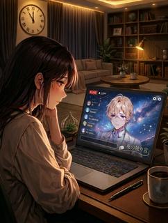 過疎配信者とひきこもり富豪