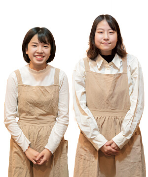 小岡 美紗代<small> さん</small>・山口 雛さん
