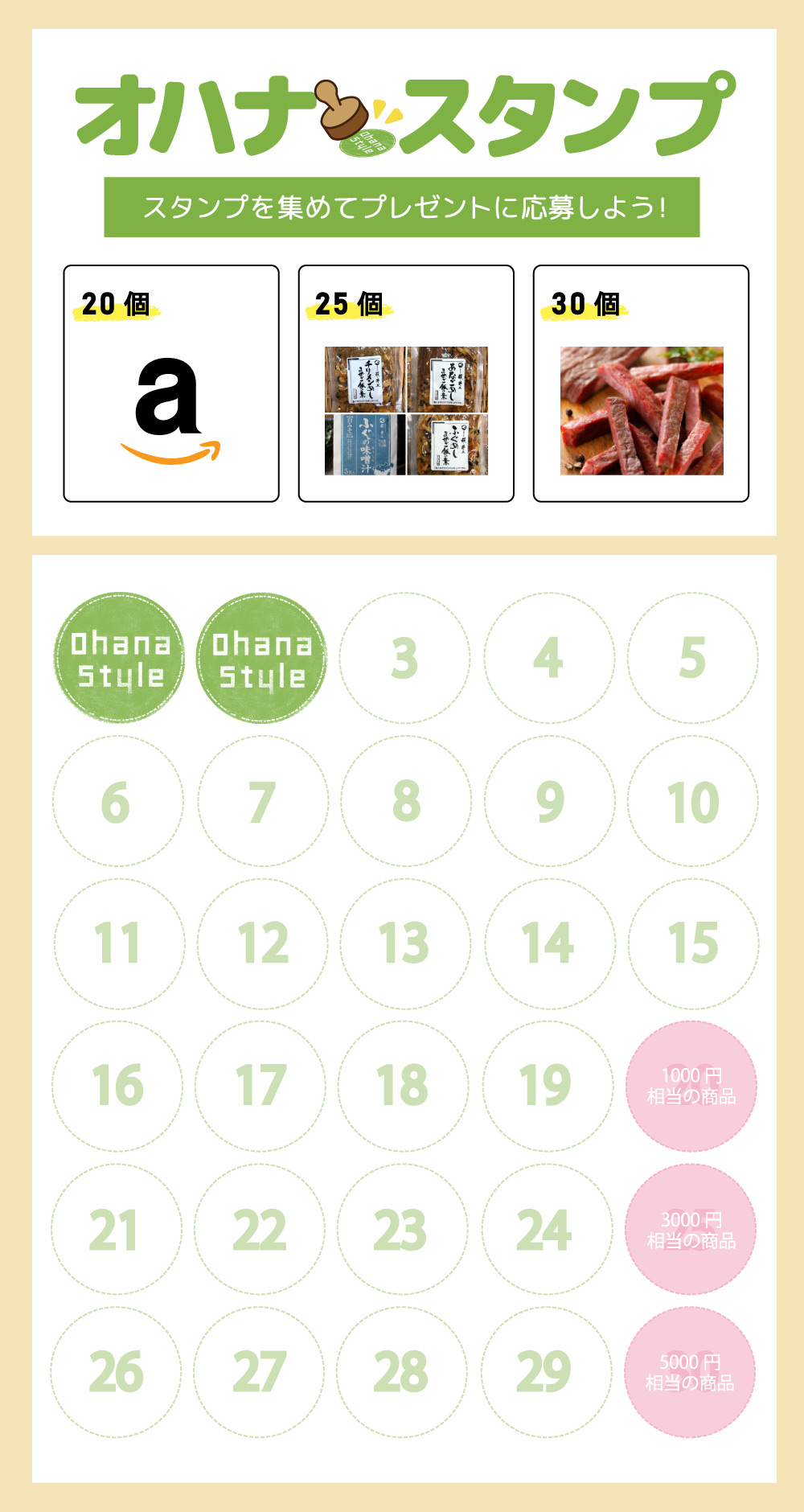 スタンプカードイメージ
