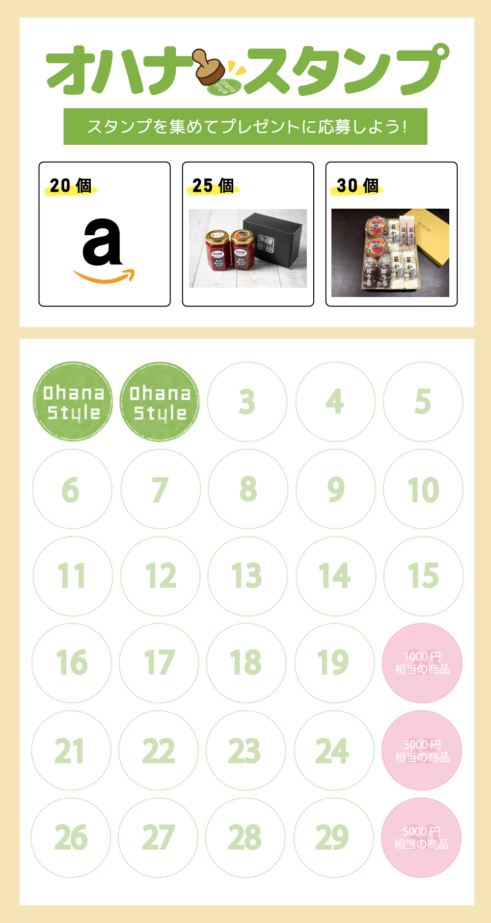 スタンプカードイメージ