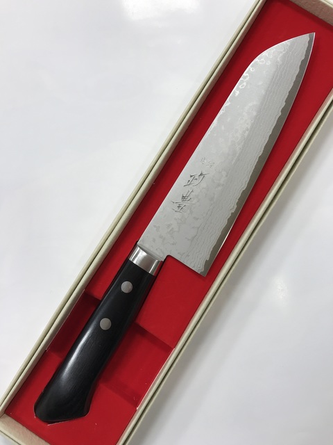 Santoku Inox dao ép thép không gỉ