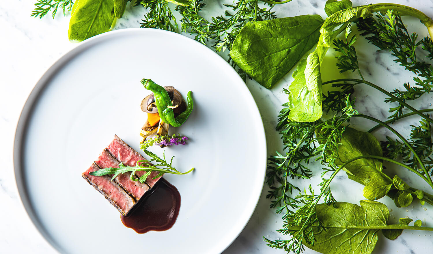 『記憶に残るひと皿を』それが総料理長のコンセプト。