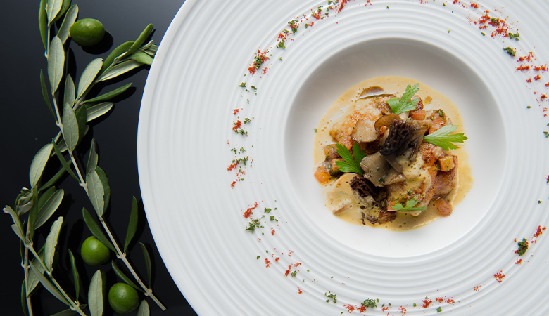 新郎新婦の想いをのせた本格料理