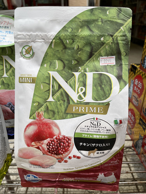 N&D プライム チキン(ザクロ入り)成犬用