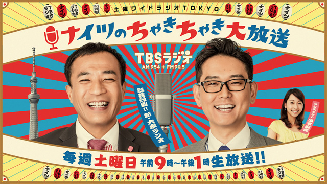 土曜ワイドラジオTOKYO ナイツのちゃきちゃき大放送