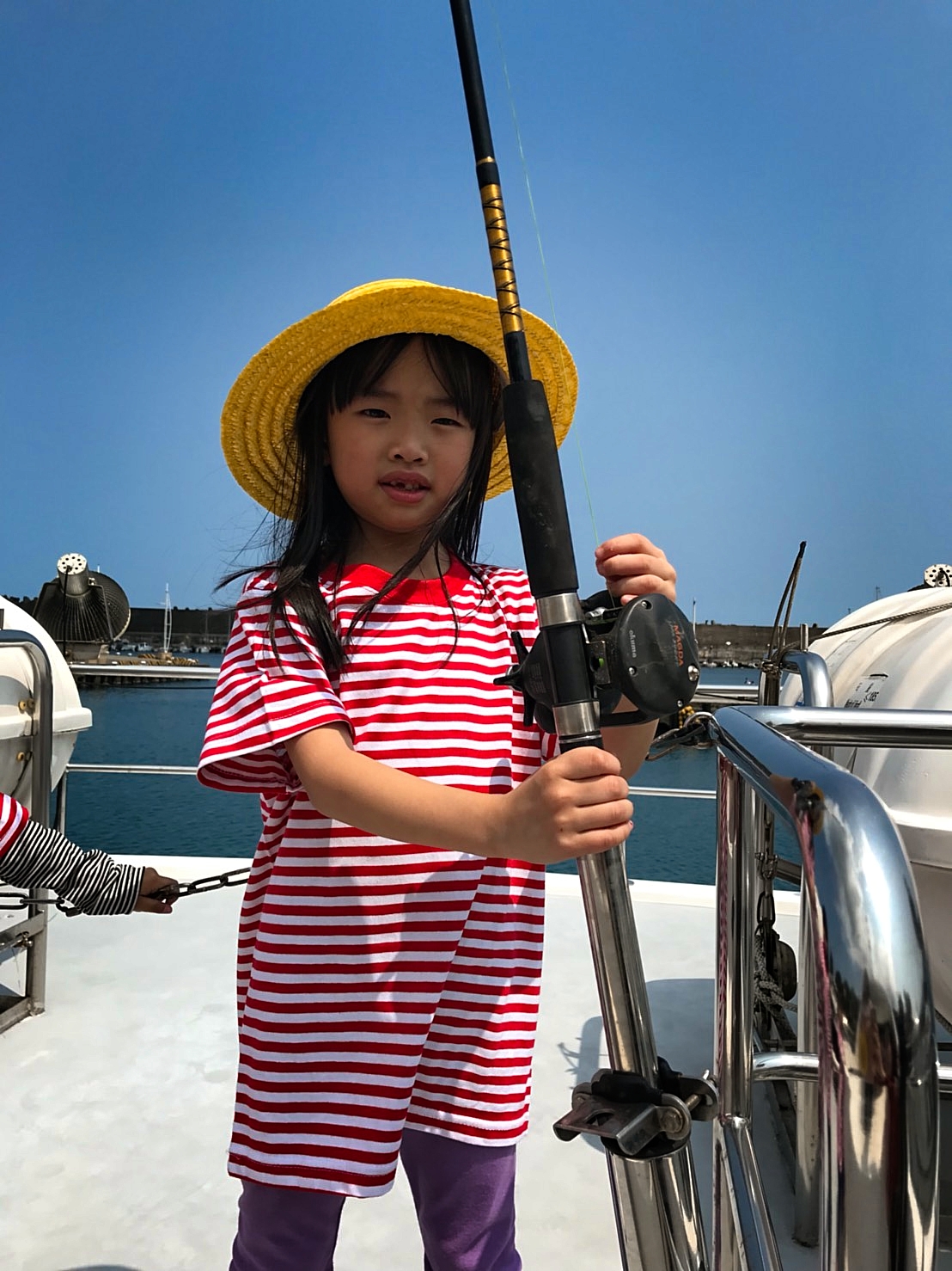 小朋友也能體驗海釣的樂趣