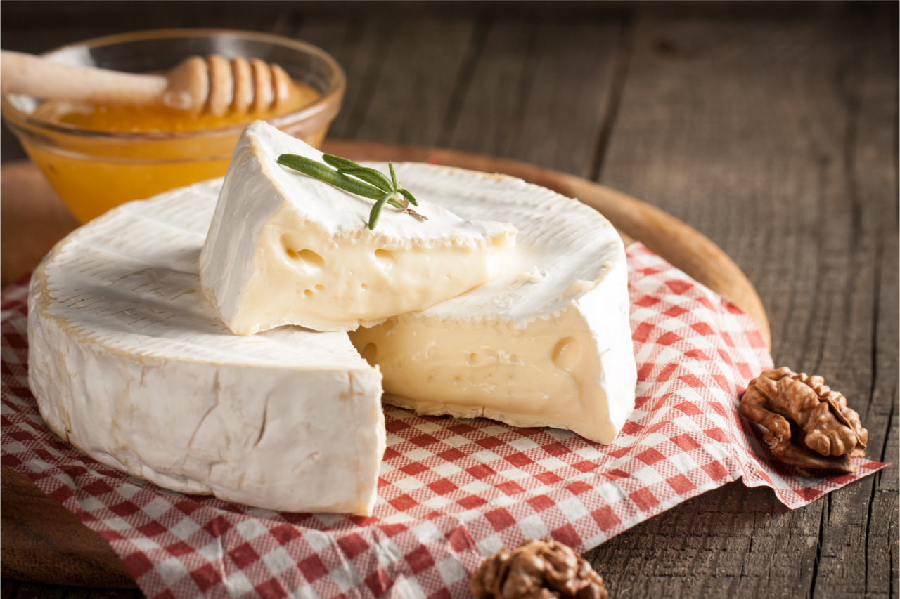 美美的Brie Cheese。
