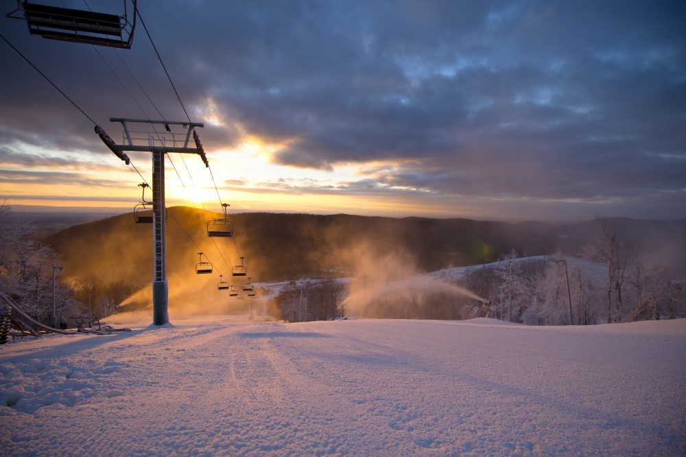 美國賓州白尾滑雪場