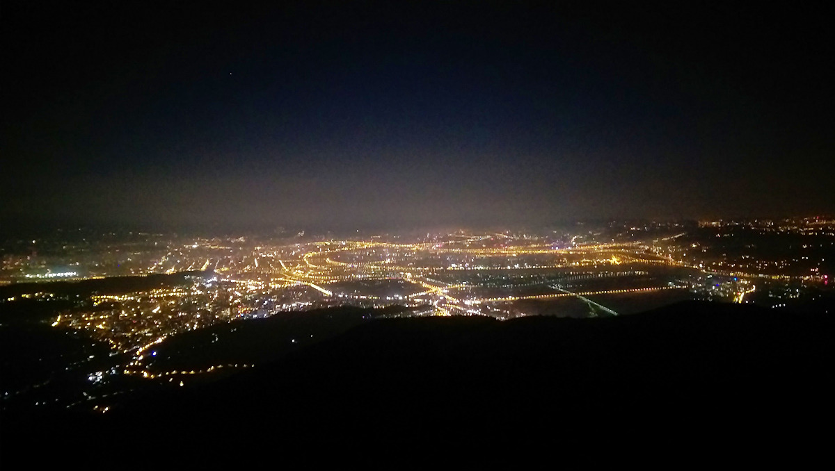 陽明山夜景