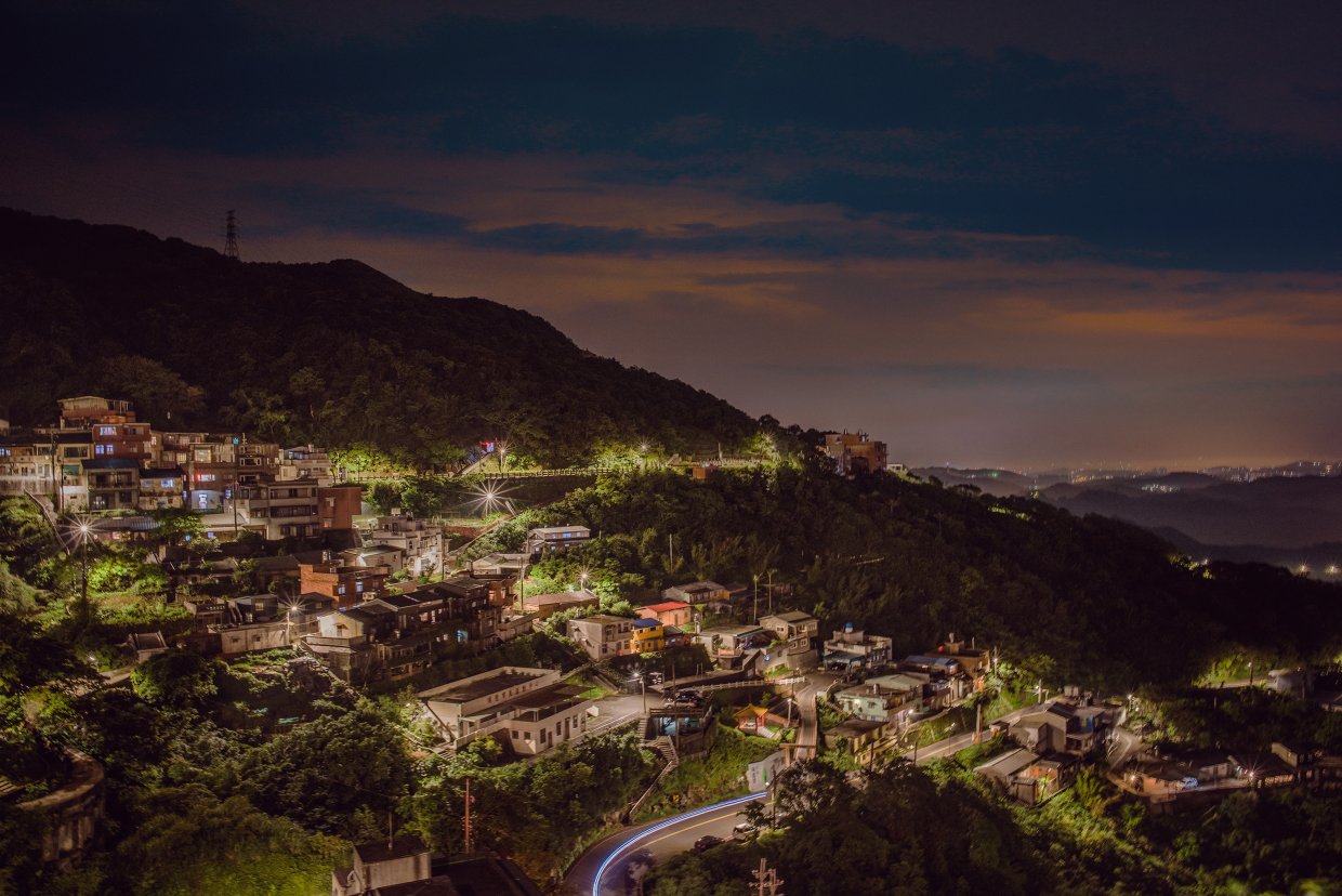 九份夜景