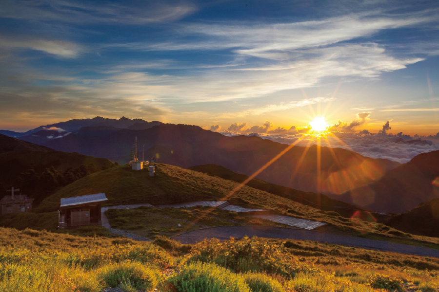 合歡山景