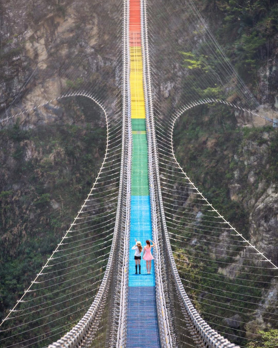 雙龍瀑布七彩吊橋@pierrehuang