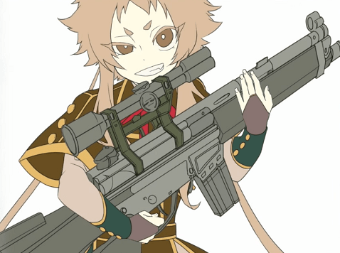 0以上 ガス マスク 女の子 銃 イラスト