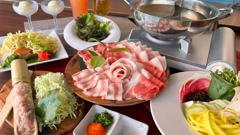 【期間限定】金アグー豚しゃぶしゃぶ