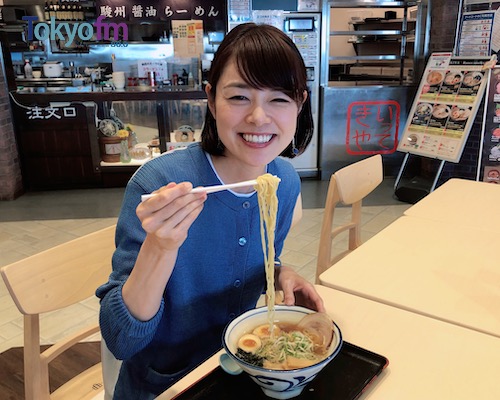 ホッとする王道ラーメン！駿河湾沼津SA上り「駿州醤油味玉らーめん」