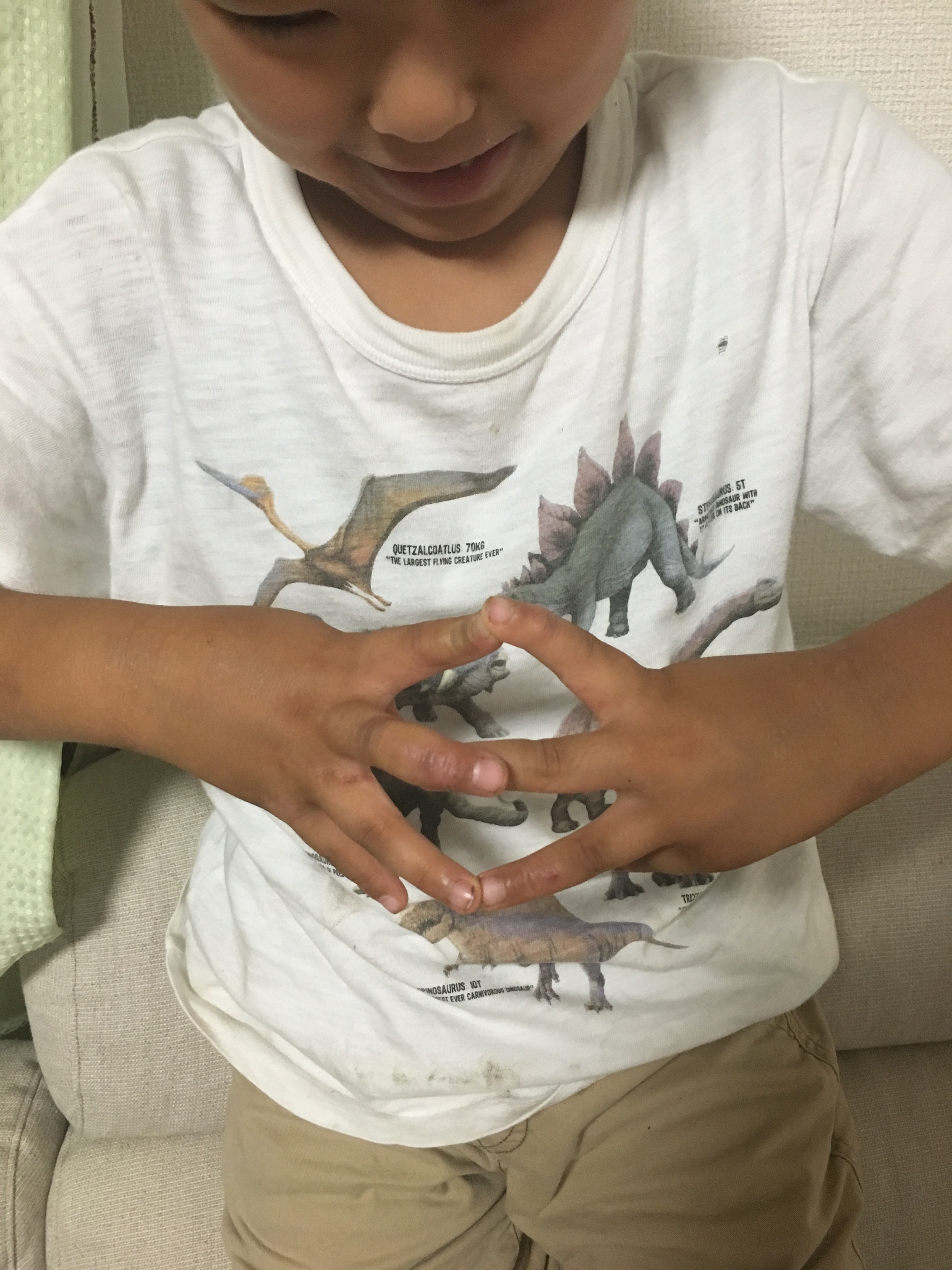 ALSOKハンドサイン 練習したよ