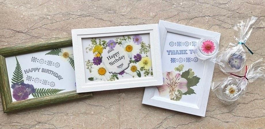 新商品 ハーブを使った3色のミルクティー 発売記念 押し花を使った プレス フラワー アート ワークショップ Peatix