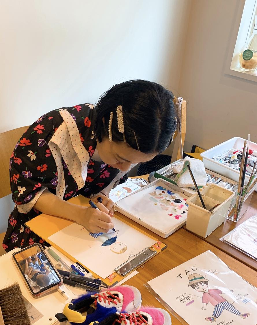 W The Club Vol 6 東ちなつ きせかえ似顔絵workshop Dream Closet Portrait Show 19autumn Peatix