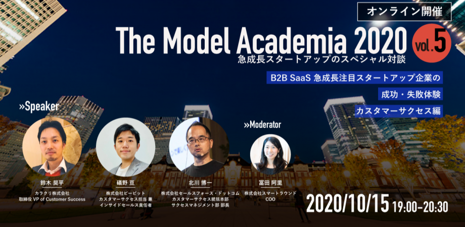 The Model Academia 2020 vol.5 カスタマーサクセス編