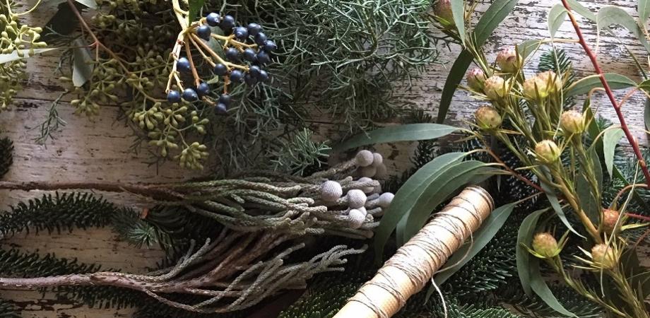 京都店開催 Flower Griotte クリスマスリース スワッグづくり ワークショップ Peatix