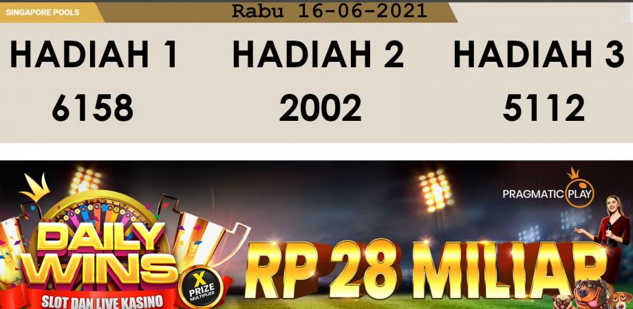 Result Togel Singapore Keluaran Togel Sgp Hari Ini Rabu 16 06 2021 Winslot Peatix