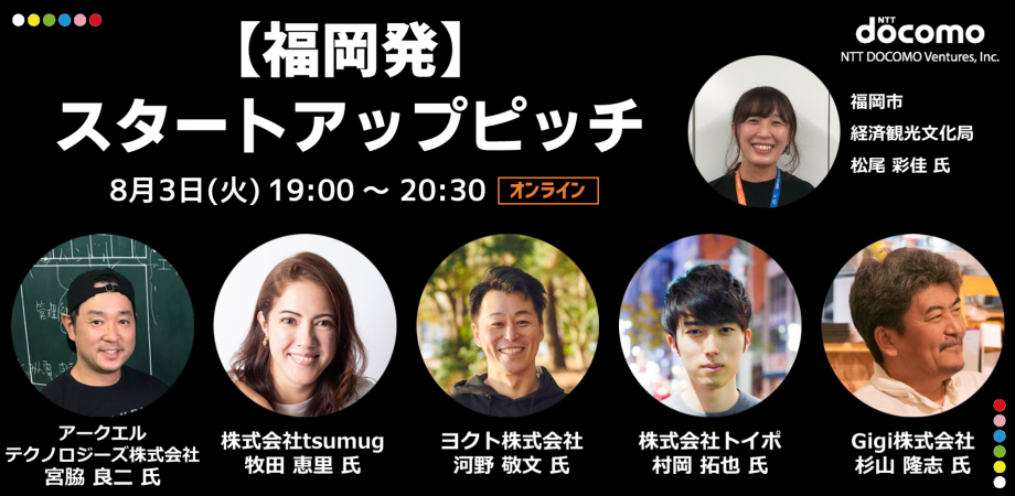 福岡発 スタートアップピッチ Peatix