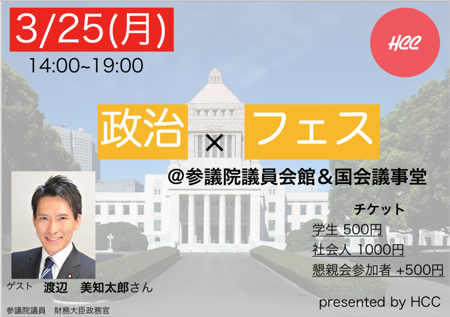 若者のための政治フェス Peatix