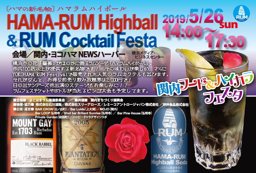 ハマラムハイボール ラムカクテル フェスタ 19 Peatix