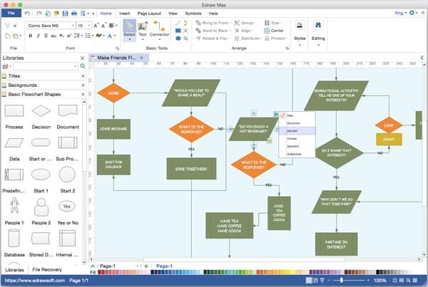 Best Flow Diagram Software Mac Peatix