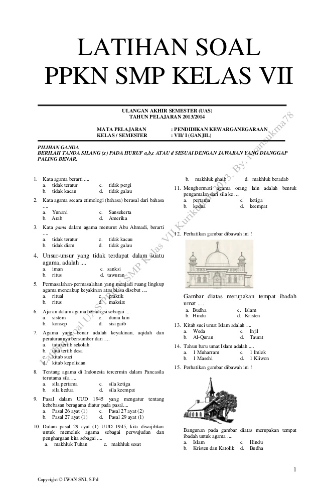 Download Free Lks Matematika Kelas 6 Sd Semester 1 Peatix