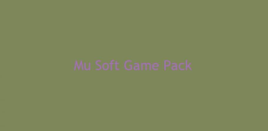 Mu Soft Mu Soft Game Pack - freeloadsdownloads