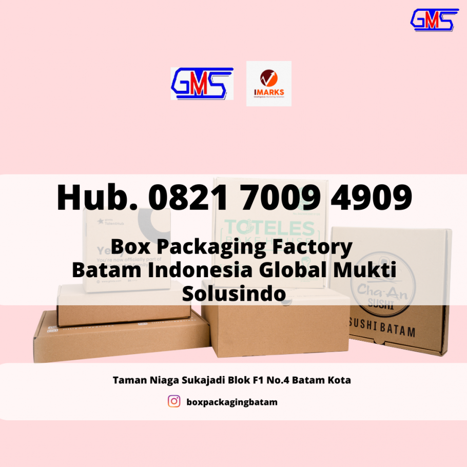 Hub 0821 7009 4909 Packaging Box Manufacturers Batam Indonesia Global 