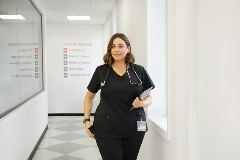 Scrubs with Embroidery Peatix