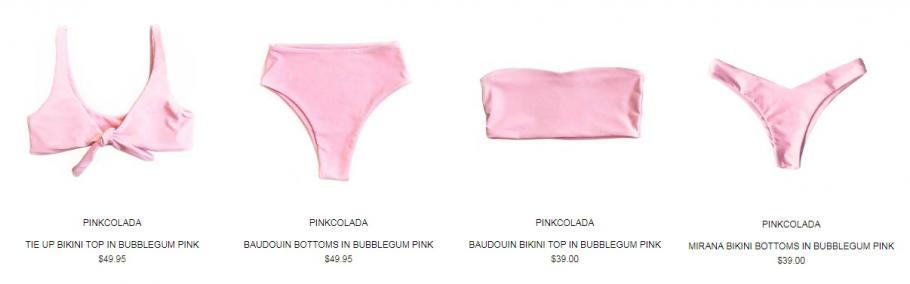 pinkcolada swimwear