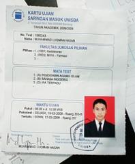 Contoh Soal Ujian Masuk Universitas