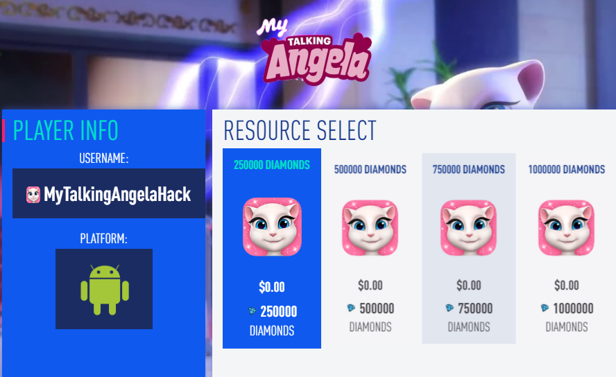 Download My Talking Angela Hacker Background