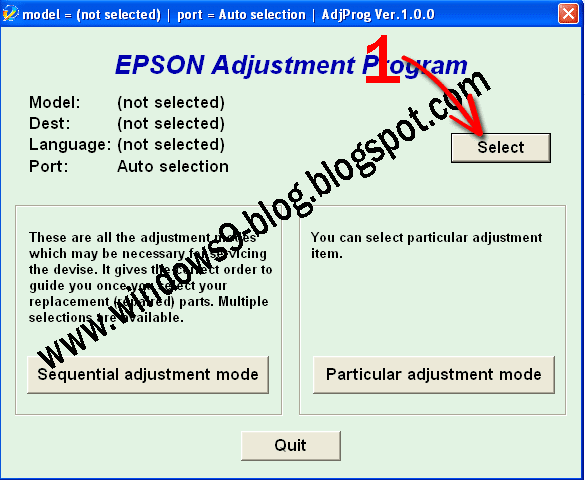 epson adjustment program key free