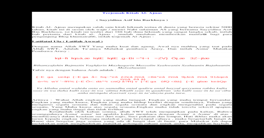 Download Kitab Mujarobat Bahasa Indonesia Pdf Revisi Id