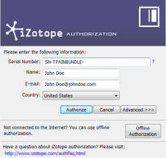 Izotope license file generator