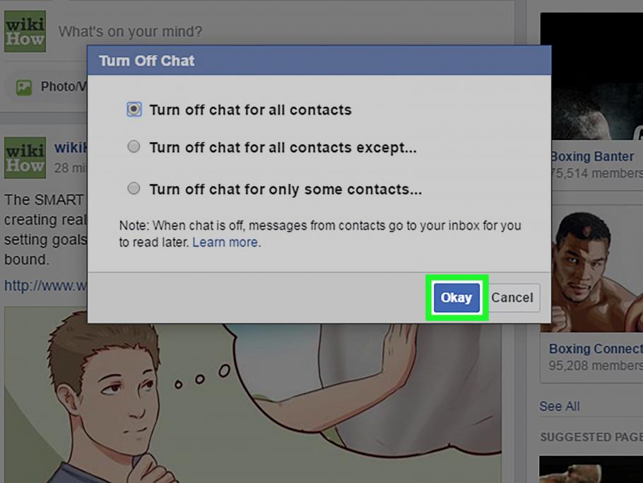 Disable And Appear Invisible In Facebook Chat Application Peatix