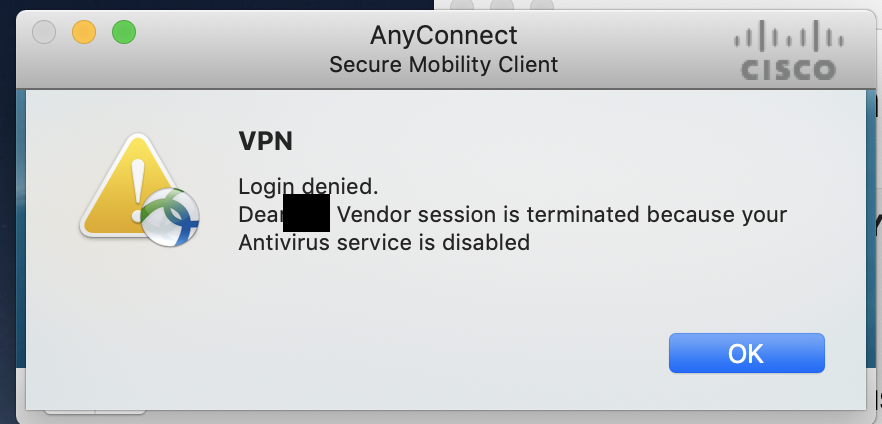 Cisco Anyconnect 4.2