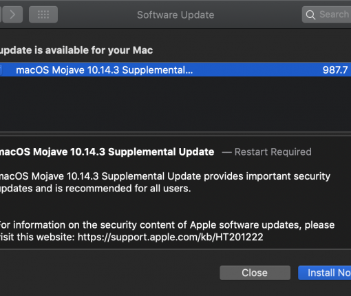 Mac 10.14 Mojave Download