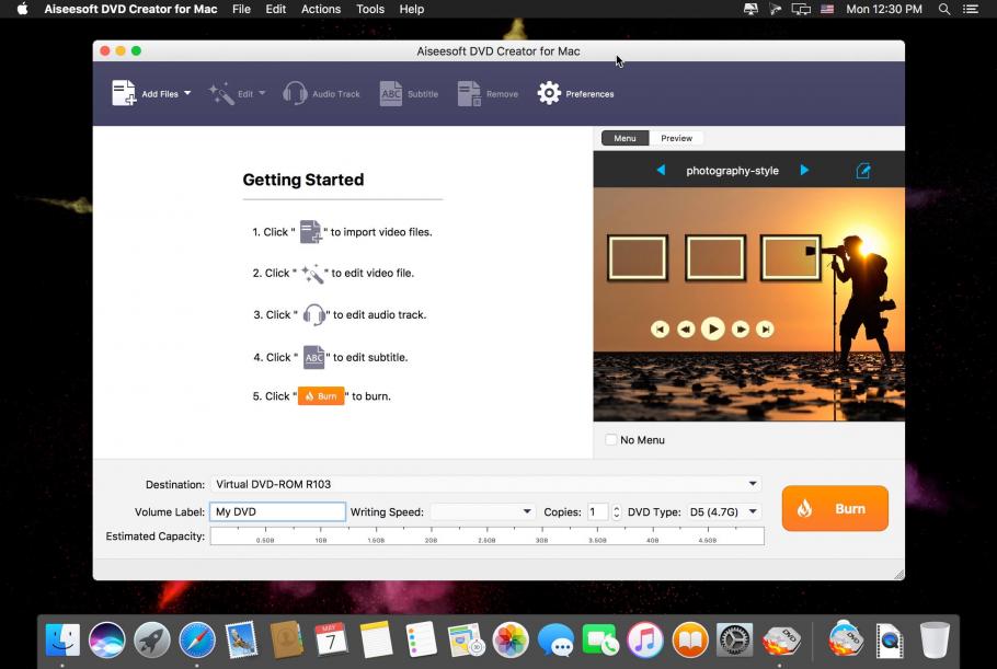 Dvd creator for mac download