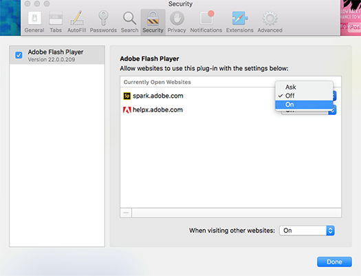 flash player for mac not working mozilla firefox