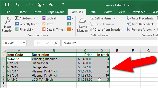 How Do I Paste Range Names In Excel 16 For A Mac Peatix